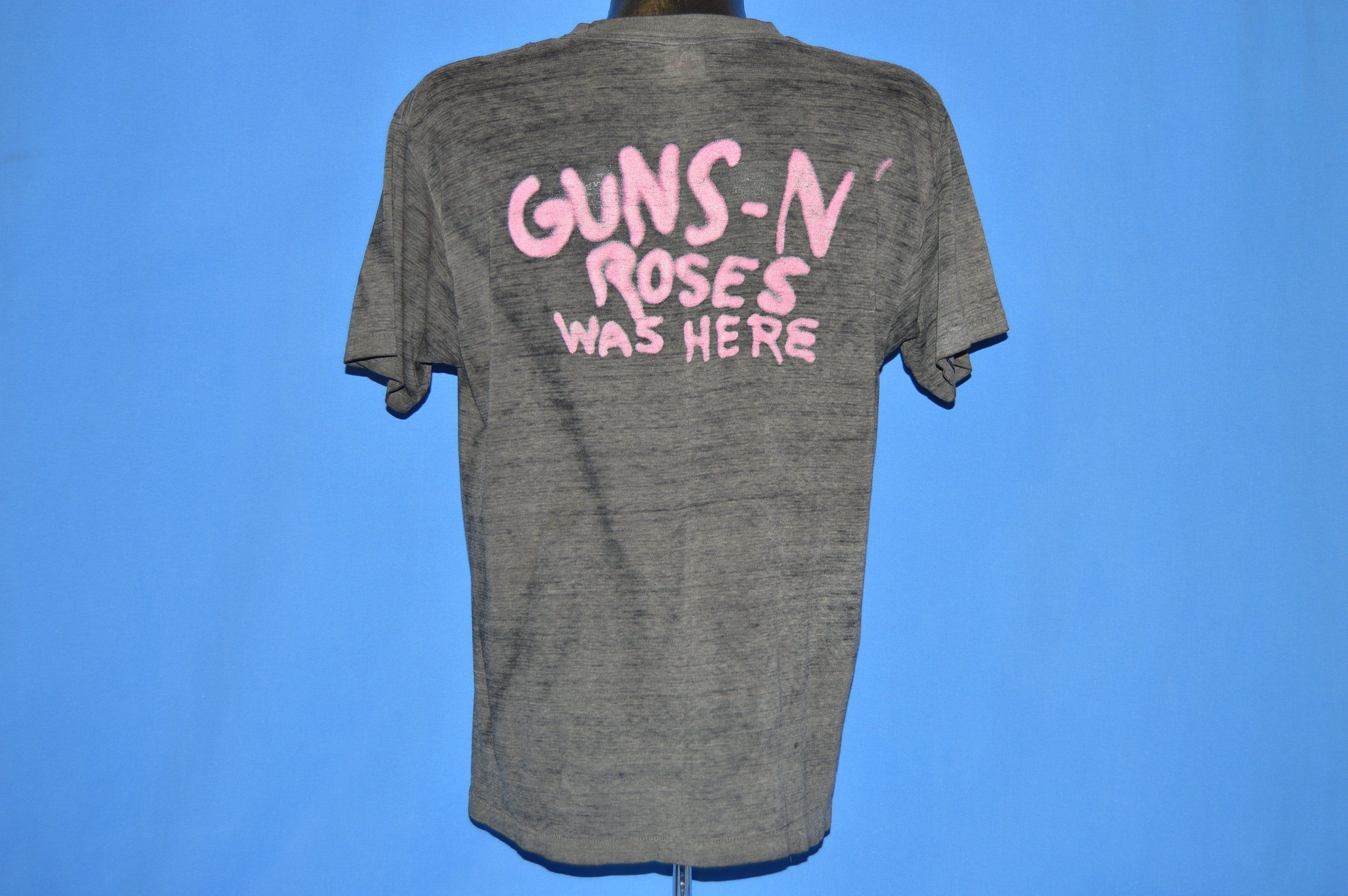 80s Guns N Roses Appetite For Destruction '87 t-shirt Large - The