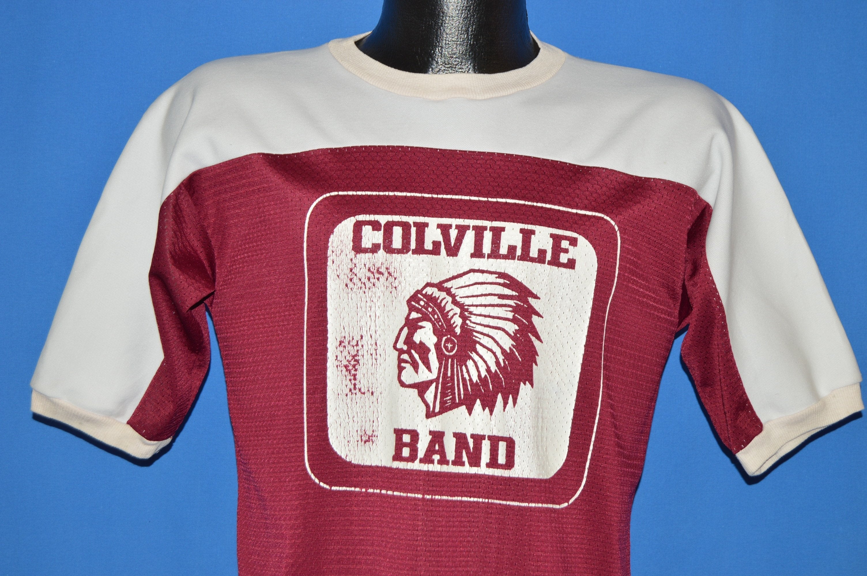 80s Colville High School Band Jersey t-shirt Medium - The Captains