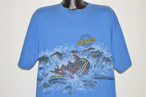 90s Pigeon Forge White Water Rafting t-shirt XXL