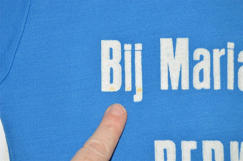 70s Wiel's Bij Maria en Den Eddy Berkenstrand t-shirt Small