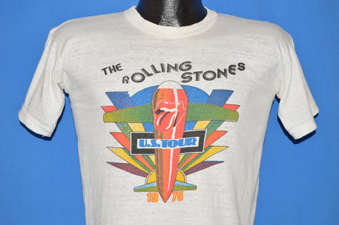 70s Rolling Stones 1975 US Tour t-shirt Small