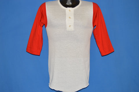 70s Russell Athletic Deadstock Henley t-shirt Extra Small