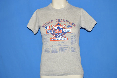 80s New York Mets 1986 World Champs t-shirt Youth Large