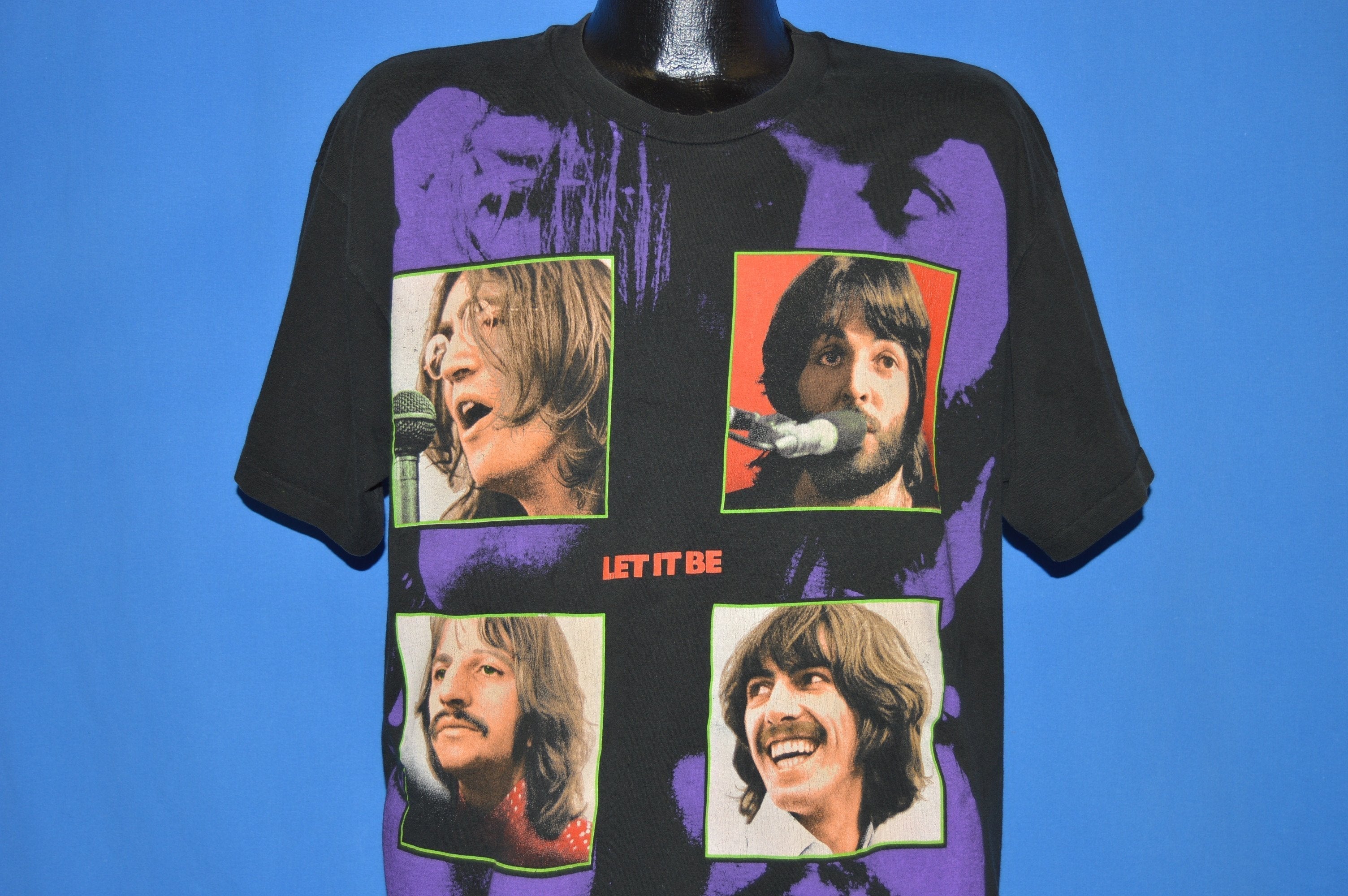 90s The Beatles Let It Be t-shirt Extra Large - The Captains Vintage