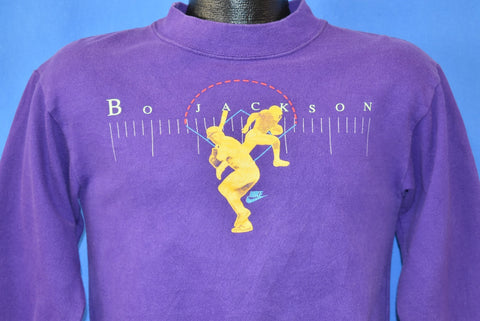 80s Bo Jackson Football Baseball Sweatshirt Youth Medium