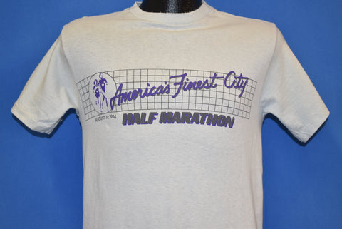 80s Nike America's Finest Half Marathon 1984 t-shirt Small