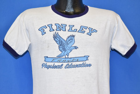 60s Finley Franks Distressed PE Ringer t-shirt Medium